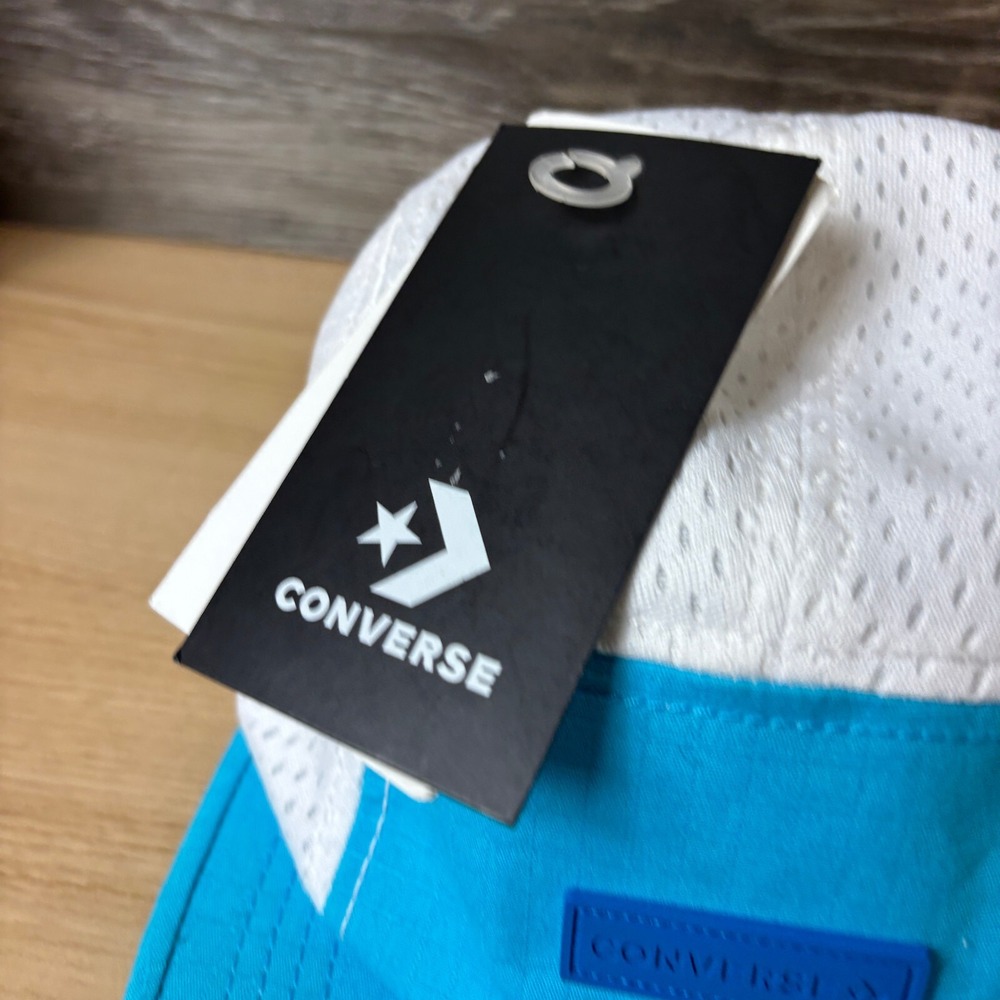 Converse Hat Cap Strap Back Blue‎ Panel Performance All Star Adjustable NWT - Picture 3 of 10